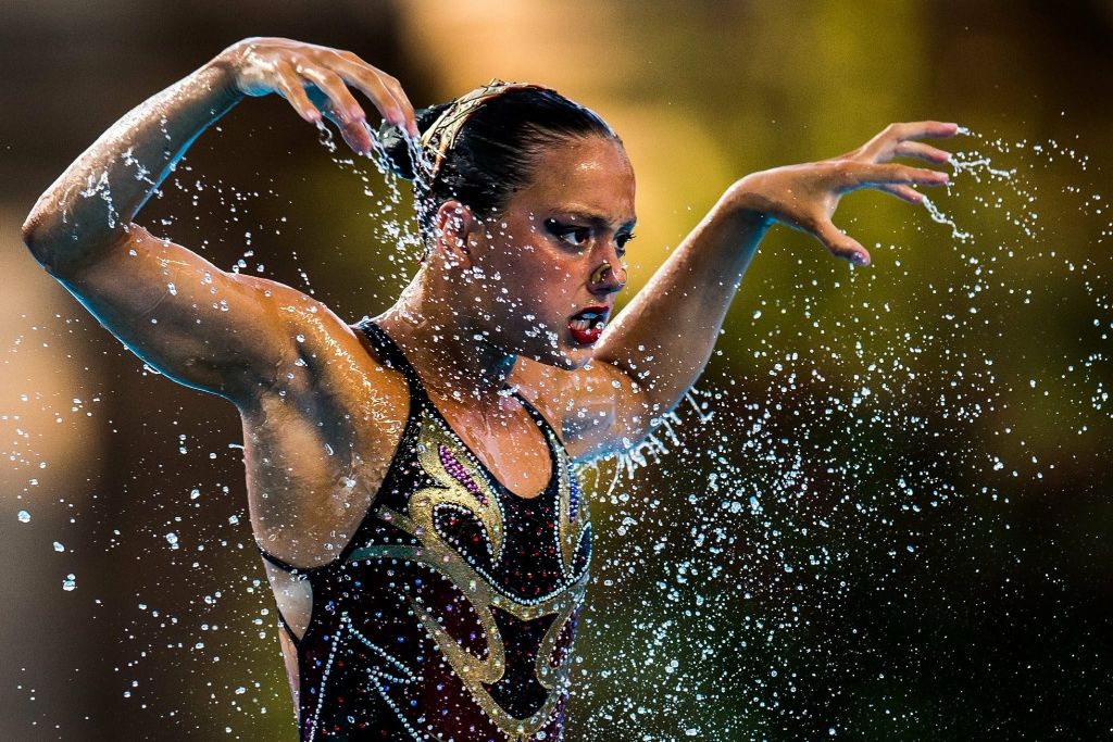 Hablamos de natación artística con Sara Saldaña