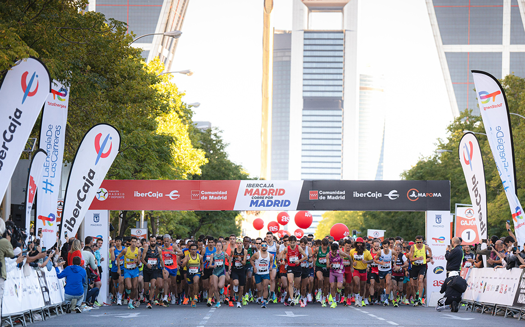 Salida Ibercaja Carrera Madrid Corre por Madrid